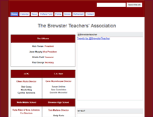 Tablet Screenshot of brewsterteachers.com